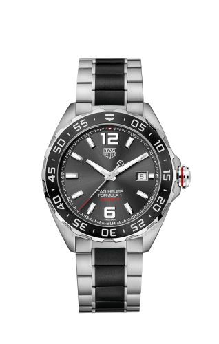 TAG Heuer Formula 1 Calibre 5 43 Stainless Steel / Grey / Bracelet
